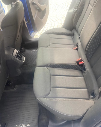 Skoda Scala cena 57500 przebieg: 146100, rok produkcji 2019 z Czarnków małe 121